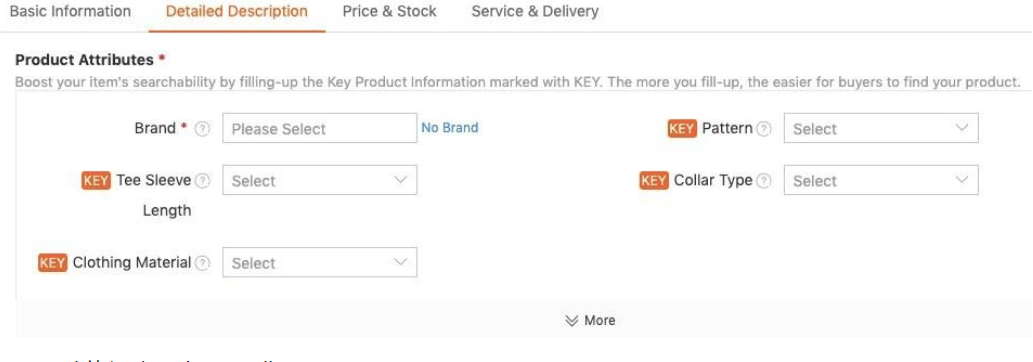 Lazada产品上传及优化