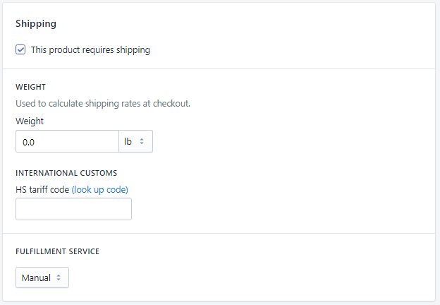 Shopify订单发货
