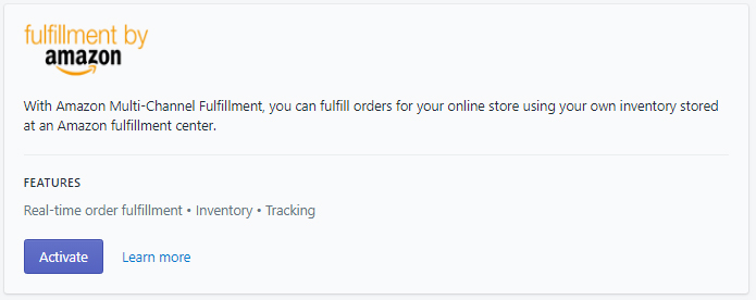 Shopify订单发货